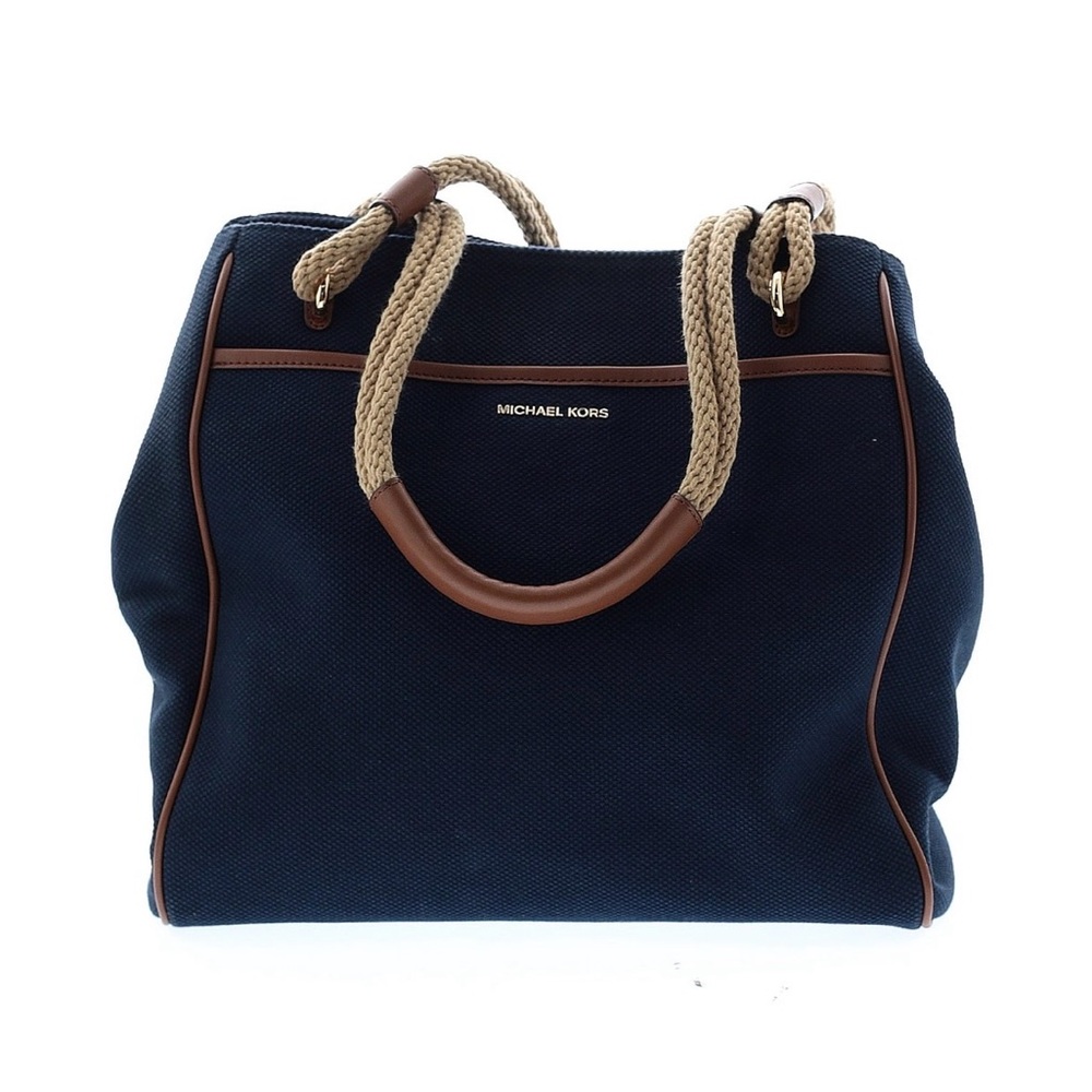 Michael Kors Denim Tote with Rope Handles